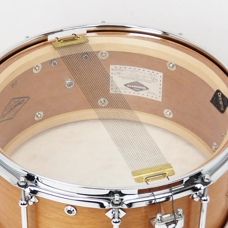 Craviotto USED 中古 Custom Shop Solid Mahogany Shell Snare Drum 14×6.5 画像7