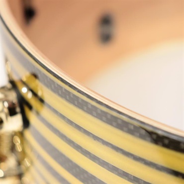Pearl Masterworks Snare Drum 14x6.5 - Gold Swirl on Black Carbon【イケベ楽器店創業50周年記念モデル】 画像8