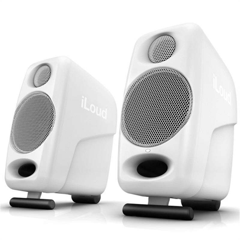 IK Multimedia iLoud Micro Monitor+ARC Studio 2.0mケーブルセット (ホワイト)(アイケーマルチメディア)(モニタースピーカー)(スタンドアローン音響補正ハードウェア・プロセッサー) 画像1