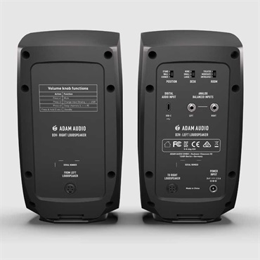 ADAM D3V+ARC Studio 2.0mケーブルセット (ブラック)(IK Multimedia)(アイケーマルチメディア)(アダム)(モニタースピーカー)(スタンドアローン音響補正ハードウェア・プロセッサー) 画像4