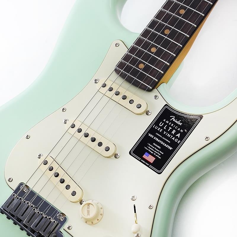 Fender USA American Ultra Luxe Vintage '60s Stratocaster (Surf Green/Rosewood) 画像3