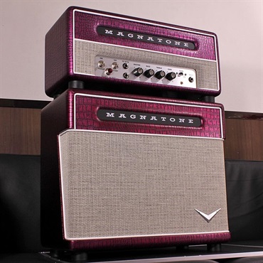Magnatone Billy Gibbons Collection Baby M-80 Head & 1x10 Cabinet Set CHROME GRAPE 画像1