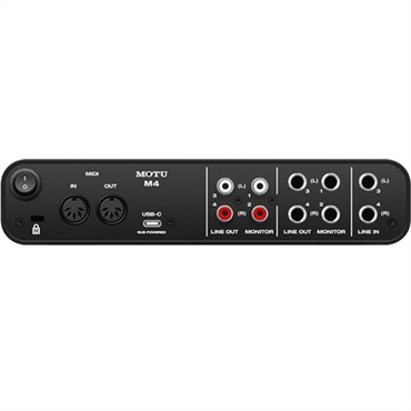 MOTU M4 + Oyaide SCI-04 セット (モツ)(USB-Cオーディオインターフェイス)(オヤイデ)(Thunderbolt3互換USB4 Type-C-Type-C　1.2ｍ) 画像3