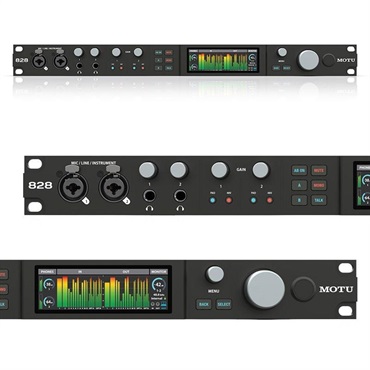 MOTU 828 + Oyaide SCI-04　セット(モツ)(USB-Cオーディオインターフェイス)(オヤイデ)(Thunderbolt3互換USB4 Type-C-Type-C　1.2ｍ) 画像3