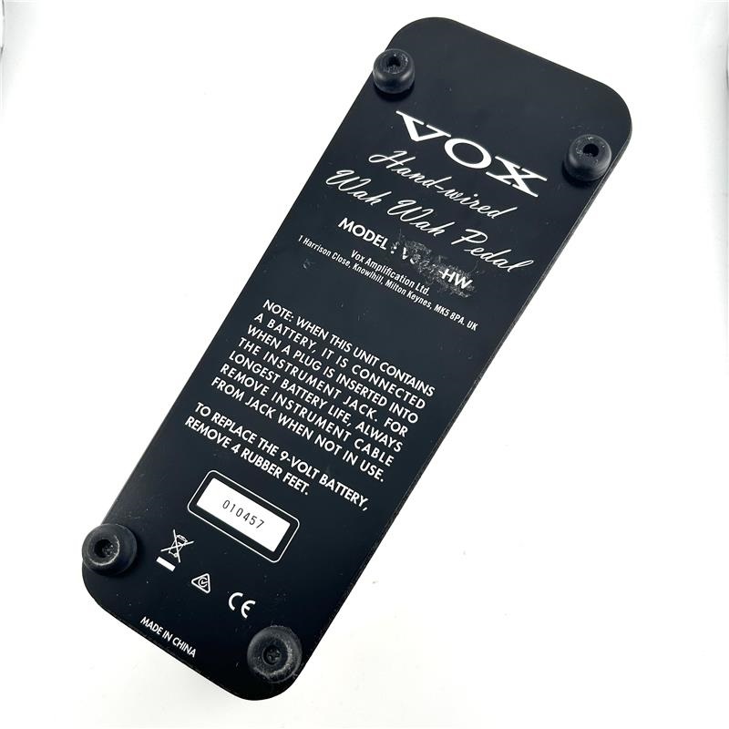 VOX V846-HW ワウペダル VOX V846-HW Hand Wired ワウペダル AC
