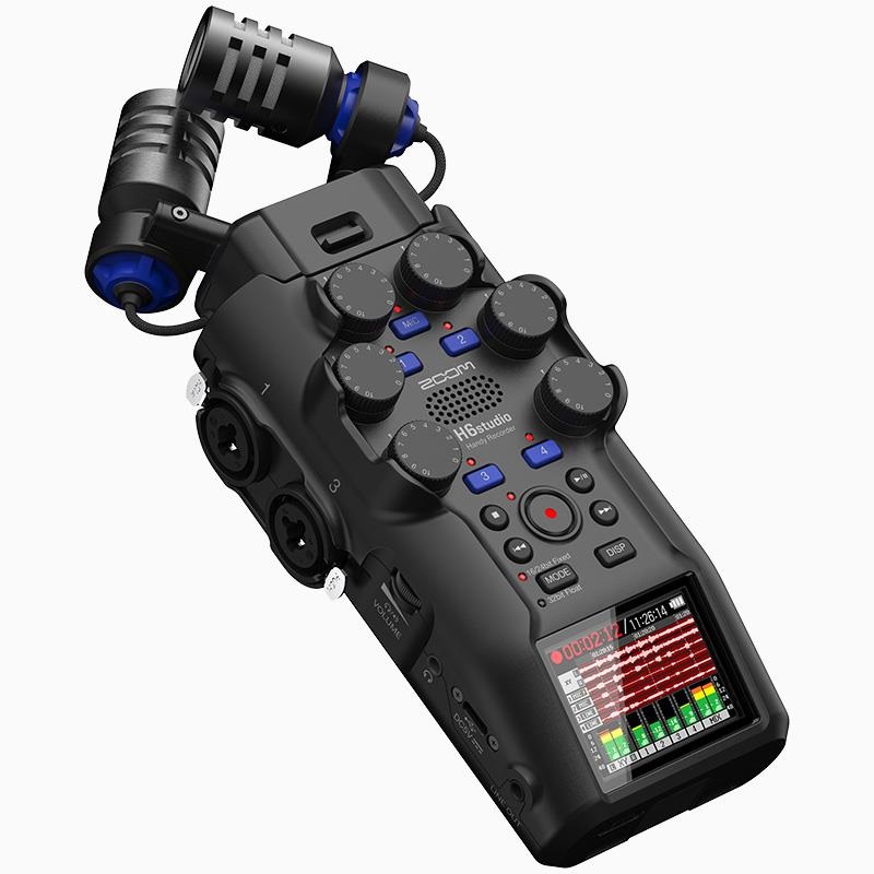 ZOOM H6studio (ハンディーレコーダー)(ズーム)(XYステレオ