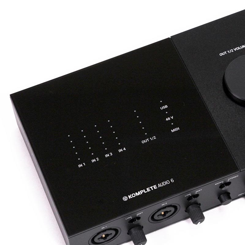 KOMPLETE AUDIO 6 MK2 オーディオインターフェイス【未使用品】 Native Instruments (NI) KOMPLETE AUDIO 6 MK2 6CH オーディオ