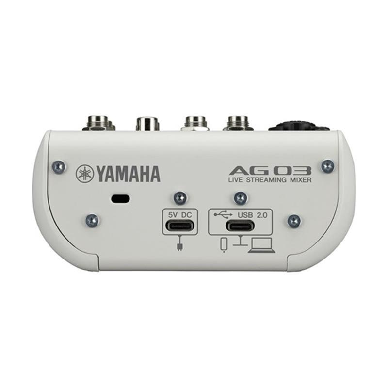 YAMAHA AG03MK2 W + OYAIDE製高品質USBケーブルセット (ヤマハ)(USB