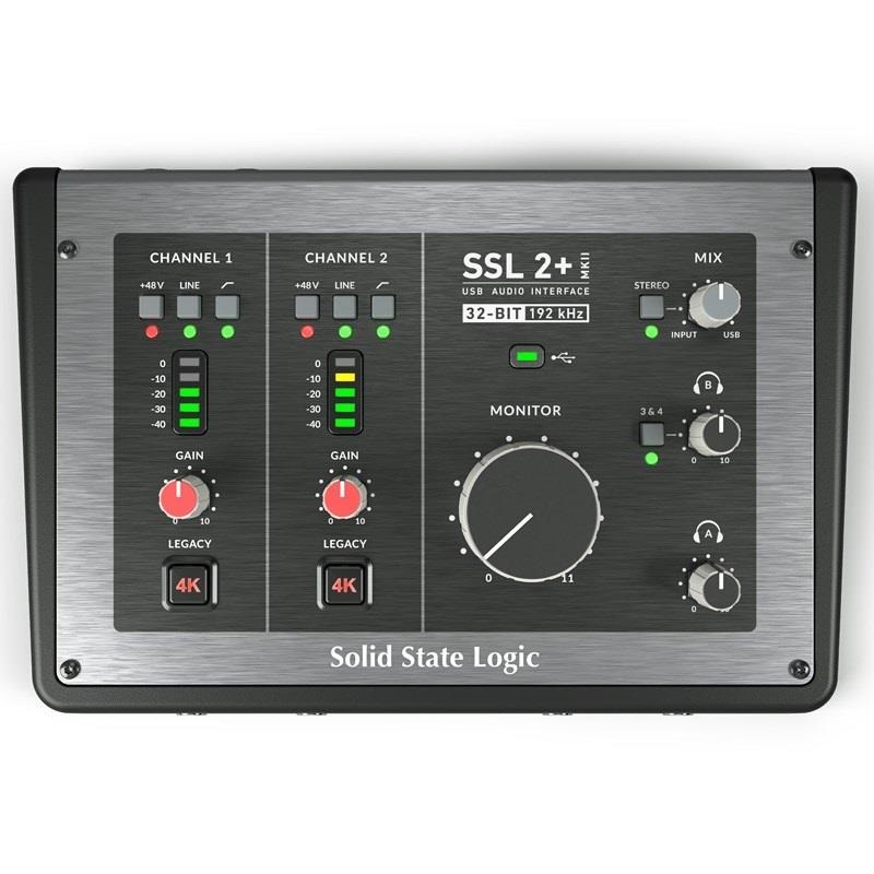 SSL 2 USBオーディオインターフェイス SSL(Solid State Logic) SSL2+MKII + OYAIDE製高品質USBケーブル