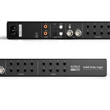 SSL(Solid State Logic) Alpha8 + OYAIDE製高品質USBケーブルセット(Type C to C 1.0m)(オーディオインターフェイス エキスパンダー)(エスエスエル)(DTM)(オヤイデ) 画像5