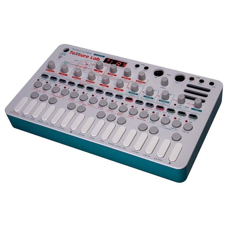 極美品 SONICWARE TEXTURELAB グラニュラー シンセサイザー SONICWARE LIVEN Texture Lab | エフェクターとしても使用できる