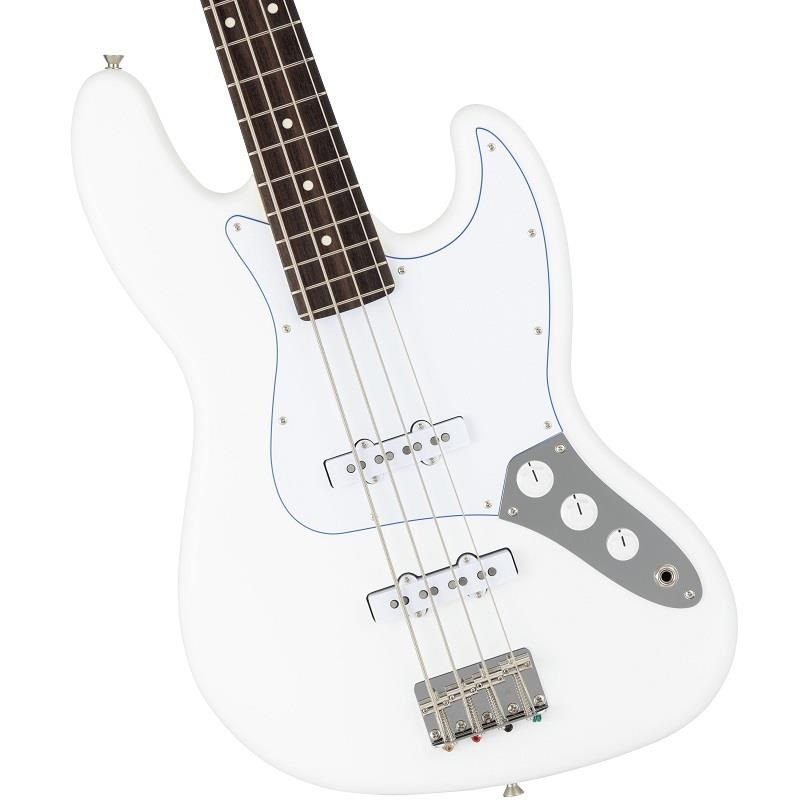 Fender Made in Japan Limited Hybrid II Jazz Bass Blanc 画像2