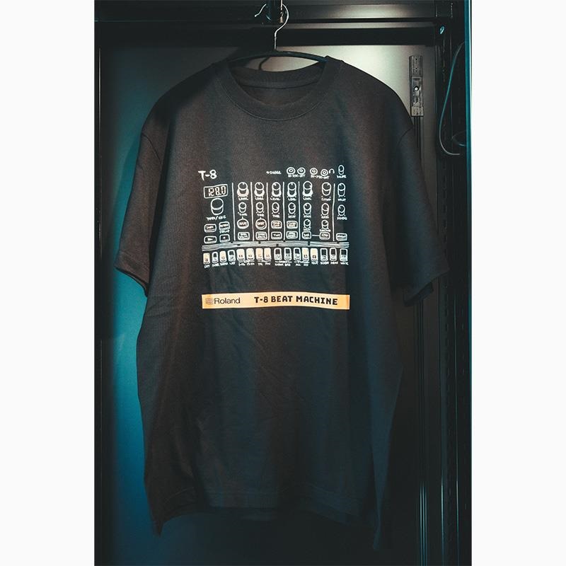 Roland T-8 T-Shirts DesignB XLサイズ (ローランド)(Tシャツ)(T-8デザイン) 画像2