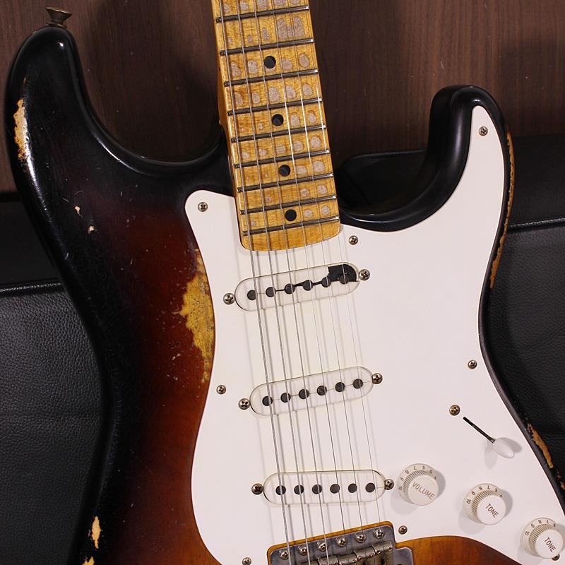 Fender Custom Shop MBS 70th Anniversary 1954 Stratocaster Heavy Relic Wide Fade 2-Color Sunburst Built by Andy Hicks SN. 5385 画像4