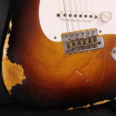 Fender Custom Shop MBS 70th Anniversary 1954 Stratocaster Heavy Relic Wide Fade 2-Color Sunburst Built by Andy Hicks SN. 5385 画像5