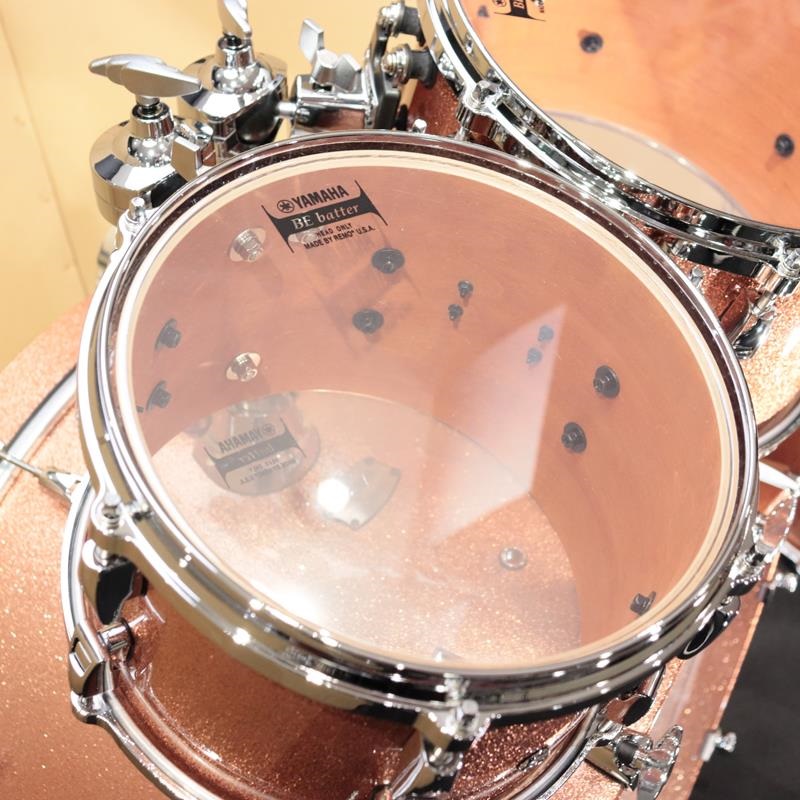 YAMAHA Absolute Hybrid Maple 4pcs Drum Set - ピンクシャンパンスパークル [AMB2216-PCS + AMP6F3-PCS] 画像4