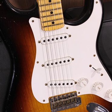 Fender Custom Shop MBS 70th Anniversary 1954 Stratocaster Journeyman Relic Wide Fade 2-Color Sunburst Built by Dennis Galuszka SN. 5645 画像4