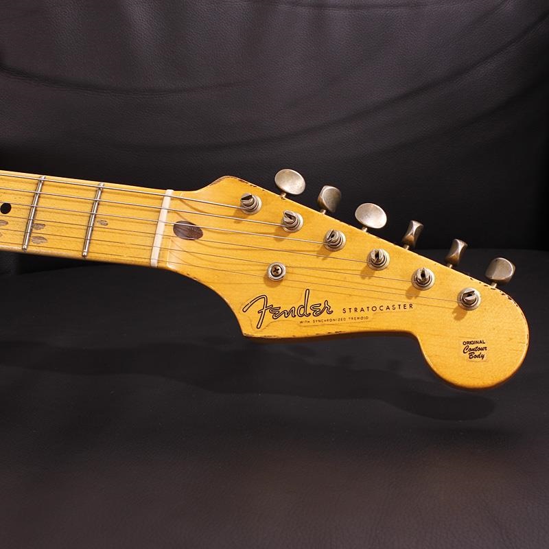 Fender Custom Shop MBS 70th Anniversary 1954 Stratocaster Journeyman Relic Wide Fade 2-Color Sunburst Built by Dennis Galuszka SN. 5645 画像9
