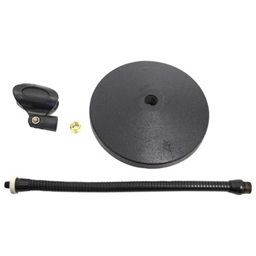 キョーリツ MDS-3/BK (マイクスタンド)(卓上)(グースネック)(マイクホルダー付き) 画像2