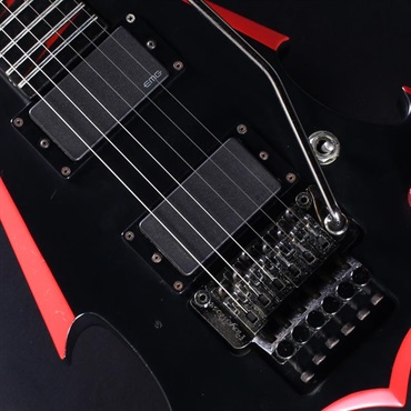 ESP USED 中古 O.Z.Y FA-280 FLYING A-IV (Mat Black With Red bevel) ［THE ALFEE 高見沢俊彦モデル] 画像3