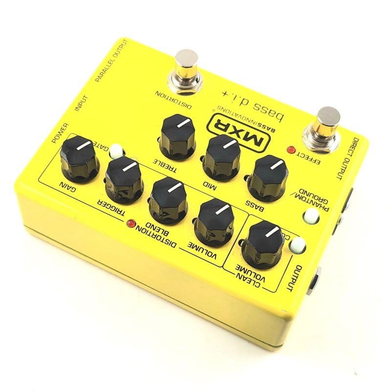 MXR M80 bass d.i.+ イエロー MXR Bass Dist + Ikebe Yellow M80Y – nafiriguitar.com
