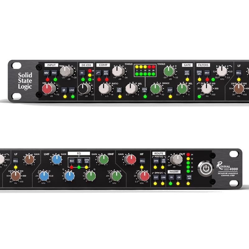 SSL(Solid State Logic) 【予約商品・9月8日発売予定】Revival 4000 Analogue Signature Channel Strip (エスエスエル)(チャネルストリップ)(マイクプリアンプ・EC・コンプレッサー)(1ch)(SL4000) 画像1