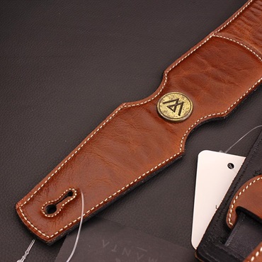 LAMANTA Texas Special Sardelli Brown Leather & Gold Parts 画像1