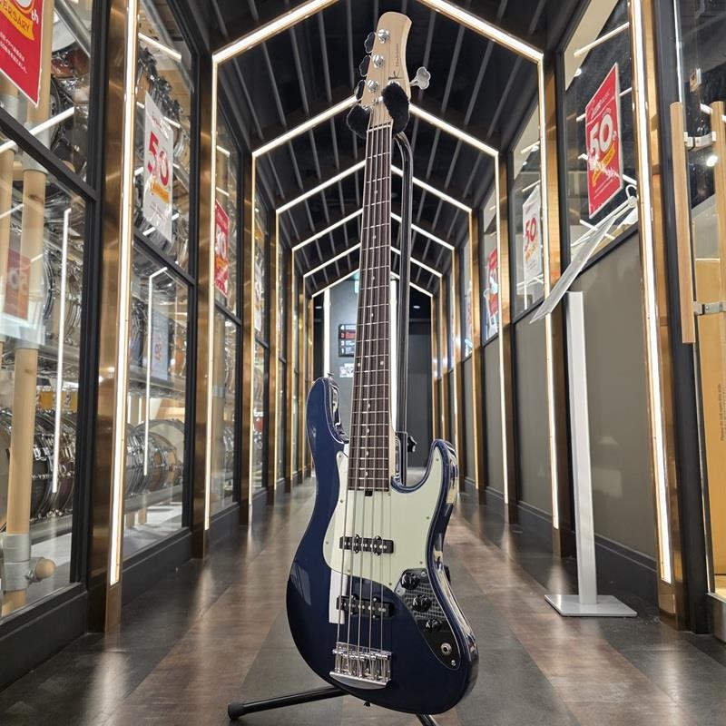 Kikuchi Guitars Hermes Series MV5 PASSIVE (Dark Lake Placid Blue) 画像1