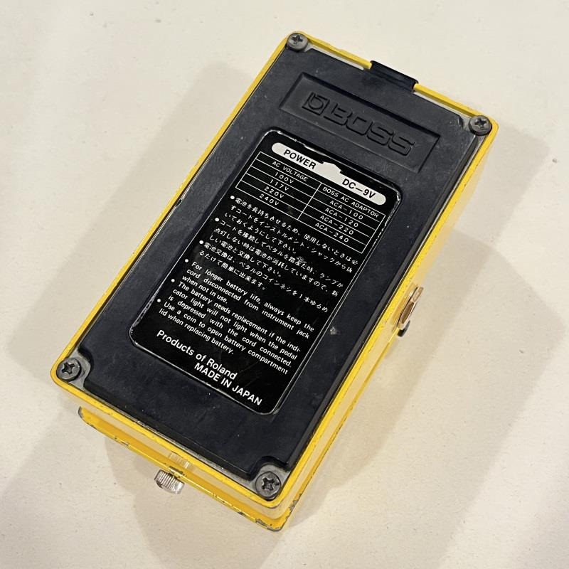 BOSS OD-1 クワッドオペアンプ　銀ねじ BOSS OD-1【80年代初期】【基盤：ED-23D】【オペアンプ:JRC4558D