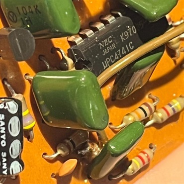 BOSS OD-1 OverDrive 初期 NEC μPC4741C 銀ネジ BOSS USED 中古 OD-1 Overdrive 銀ネジ Made in Japan (NEC