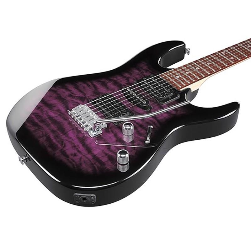 Ibanez GRX70QA TVT (Transparent Violet Sunburst) ｜イケベ楽器店