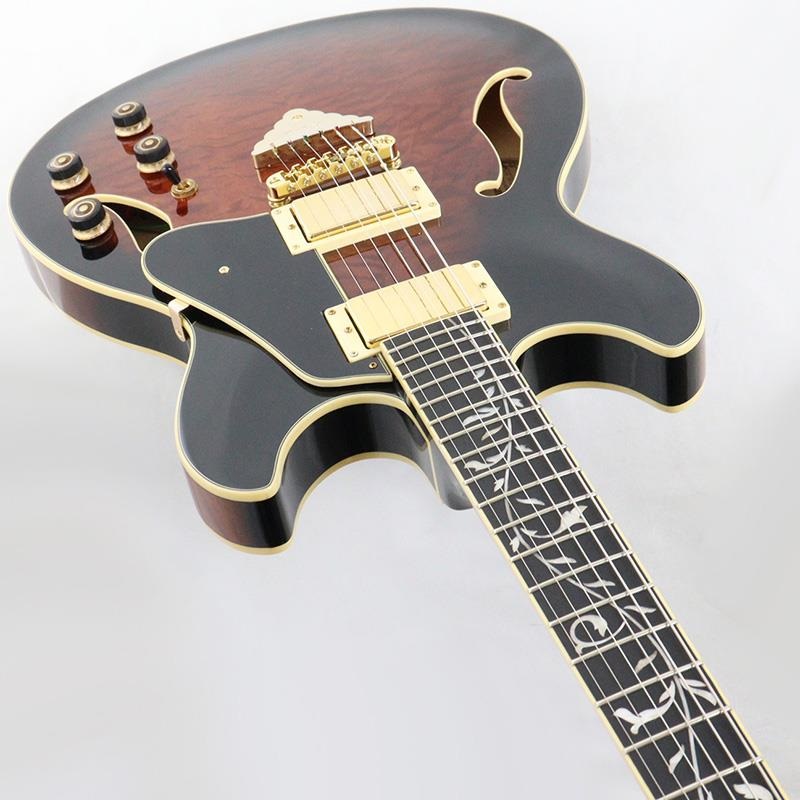 Ibanez Artcore Expressionist AS93QMSP-DBS (Dark Brown Sunburst) [SPOT MODEL] 画像4
