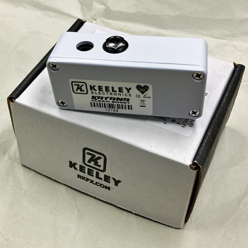 ギター keeley katana boost ver2 keeley 【OUTLET】Katana Boost Mini（キーリー）ブースター ｜イケベ