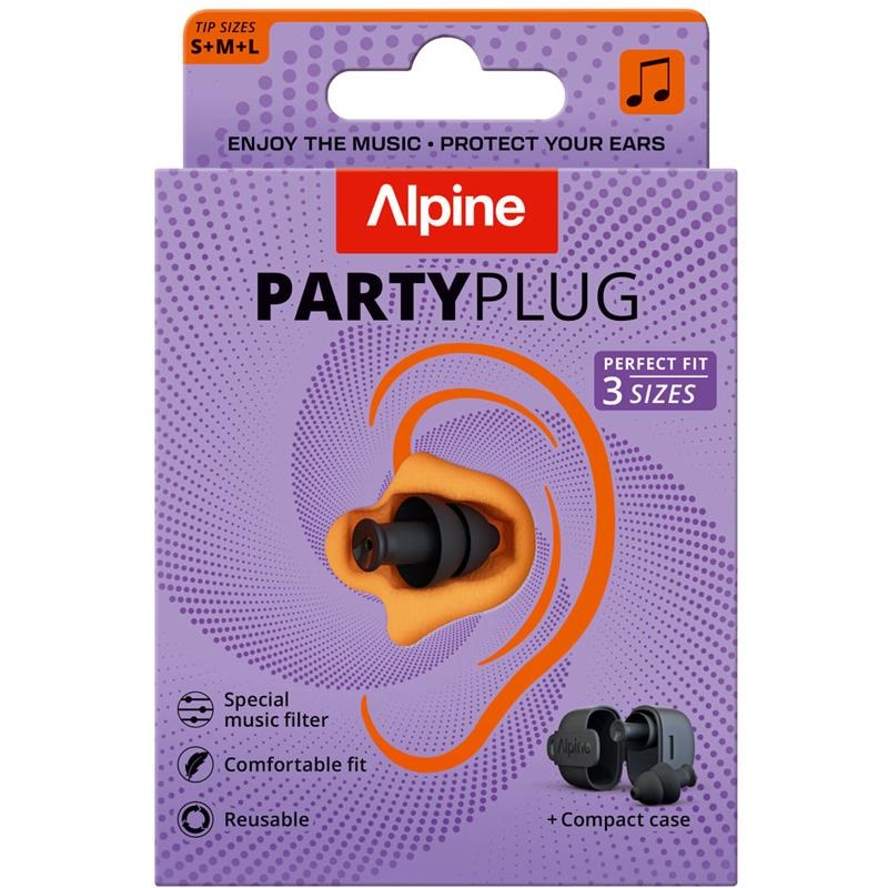 ALPINE HEARING PROTECTION ALPINE PARTY-PLUG-BLK 画像5