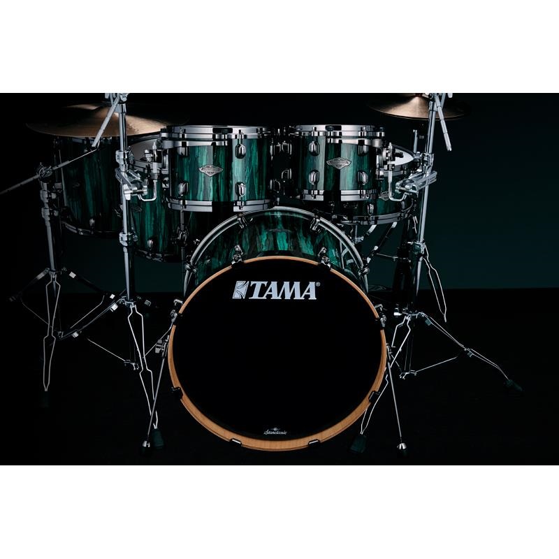 TAMA 【ドラムマットプレゼント！】MBS52RZBNS-GGA [Starclassic Performer 5pcs Kit - Green Grove Aurora Finishes w/Black Nickel Hardware]【限定品】 画像2
