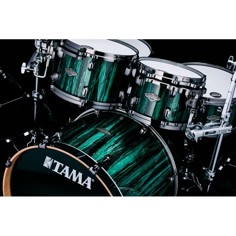 TAMA 【ドラムマットプレゼント！】MBS52RZBNS-GGA [Starclassic Performer 5pcs Kit - Green Grove Aurora Finishes w/Black Nickel Hardware]【限定品】 画像4