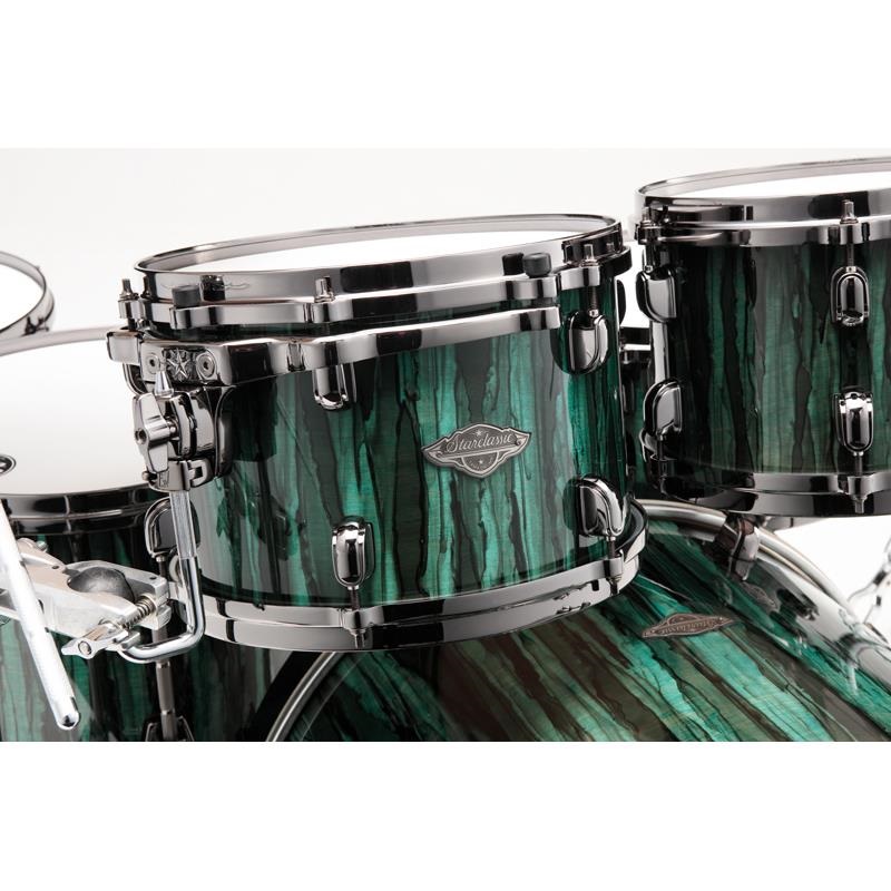 TAMA 【ドラムマットプレゼント！】MBS52RZBNS-GGA [Starclassic Performer 5pcs Kit - Green Grove Aurora Finishes w/Black Nickel Hardware]【限定品】 画像7