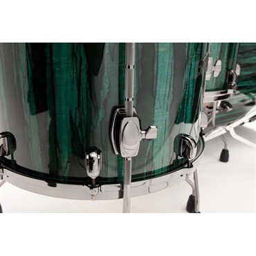 TAMA 【ドラムマットプレゼント！】MBS52RZBNS-GGA [Starclassic Performer 5pcs Kit - Green Grove Aurora Finishes w/Black Nickel Hardware]【限定品】 画像10