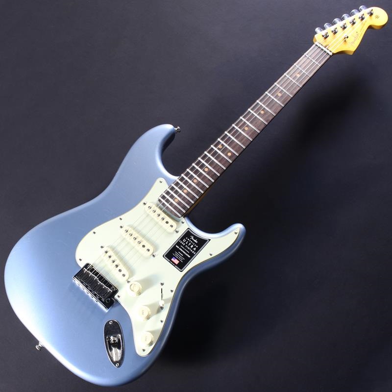 Fender USA American Ultra Luxe Vintage '60s Stratocaster (Ice Blue Metallic/Rosewood) #US25008871 画像1