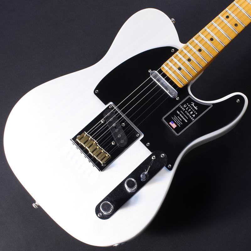 Fender USA American Ultra Luxe Vintage '50s Telecaster (White Blonde/Maple) #US25008871 画像2