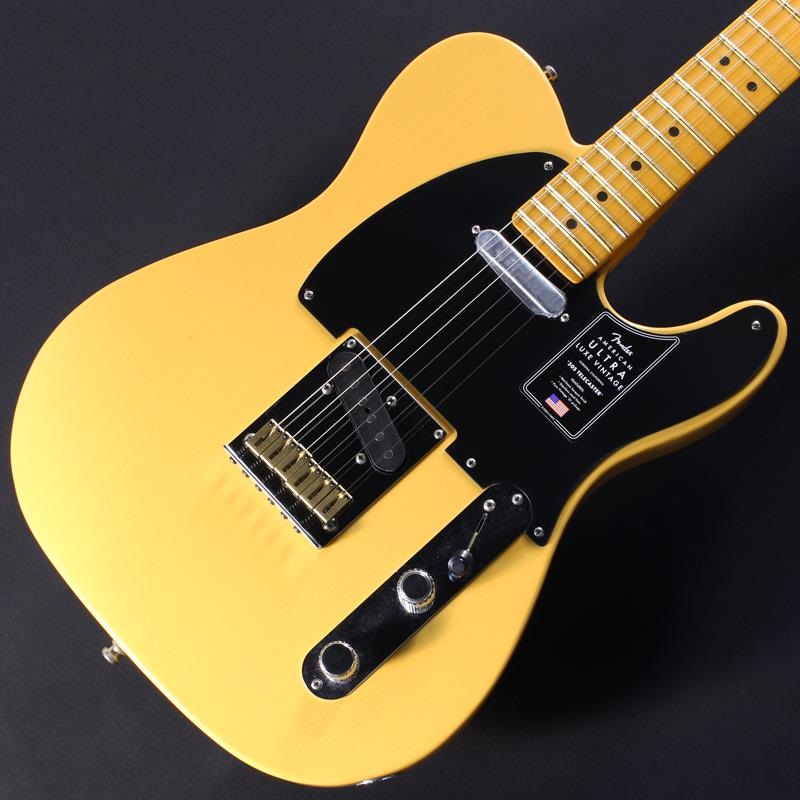 Fender USA American Ultra Luxe Vintage '50s Telecaster (Butterscotch Blonde/Maple) #US25009677 画像2
