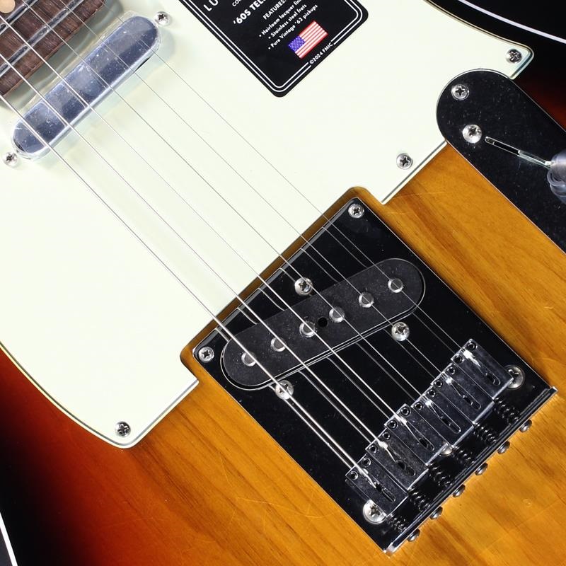 Fender USA American Ultra Luxe Vintage '60s Telecaster Custom (3-Color Sunburst/Rosewood) #US25007547 画像3