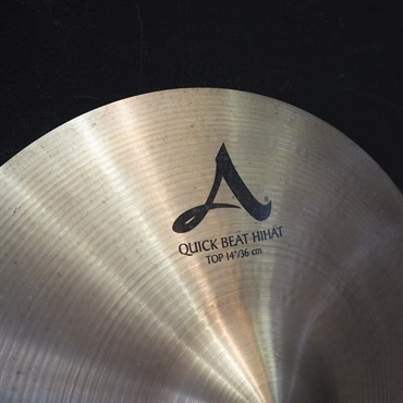 Zildjian USED 中古 A Zildjian Quick Beat HiHat 14 pair [Top:1158g/Bottom:1450g] 画像2