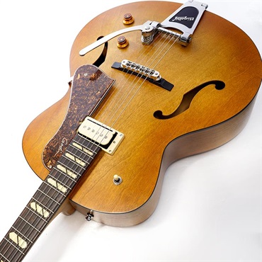 Godin 5th Avenue Jumbo P-Rail Harvest Gold ｜イケベ楽器店