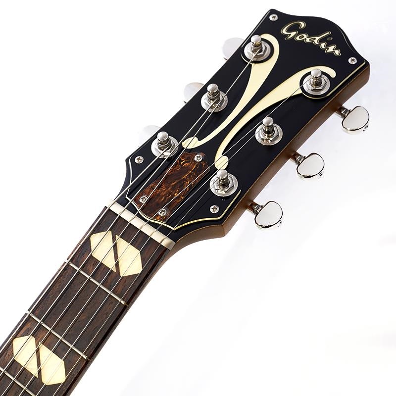 美品★ゴダン上位機種★Godin 5th Avenue Jumbo P-Rail Godin 5th Avenue Jumbo P-Rail - harvest gold semi-gloss