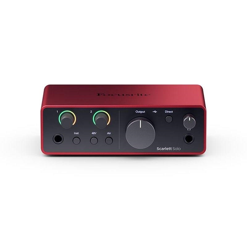Focusrite Scarlett Solo gen4 + OYAIDE製高品質USBケーブルセット