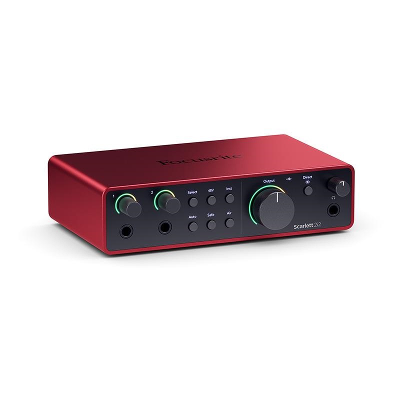 Focusrite Scarlett 2i2 gen4 + OYAIDE製高品質USBケーブルセット(Type