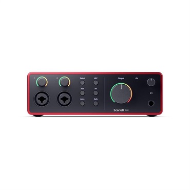 Focusrite Scarlett 4i4 gen4 + OYAIDE製高品質USBケーブルセット(Type C to C 1.0m)(4in4out・USB-C オーディオインターフェイス)(フォーカスライト)(オヤイデ)【Cubase LE付属】 画像4