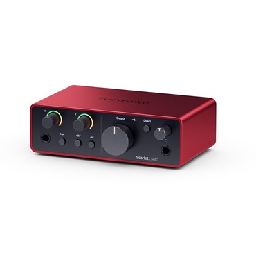 Focusrite Scarlett Solo Studio gen4 + OYAIDE製高品質USBケーブルセット(Type C to C 1.0m)(コンデンサーマイク/ヘッドフォン/マイクケーブル付属・スタジオパック)(2in2out・USB-C オーディオインターフェイス)(フォーカスライト)(オヤイデ)【Cubase LE付属】 画像2