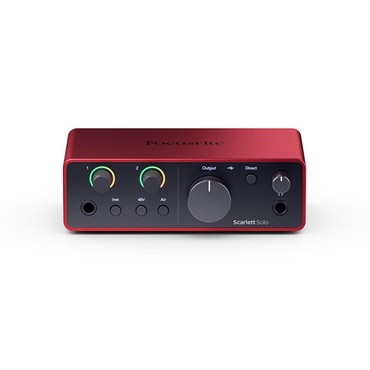 Focusrite Scarlett Solo Studio gen4 + OYAIDE製高品質USBケーブルセット(Type C to C 1.0m)(コンデンサーマイク/ヘッドフォン/マイクケーブル付属・スタジオパック)(2in2out・USB-C オーディオインターフェイス)(フォーカスライト)(オヤイデ)【Cubase LE付属】 画像3
